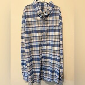 Vineyard Vines Boys' On-The-Go Performance Whale Shirt Size XL
